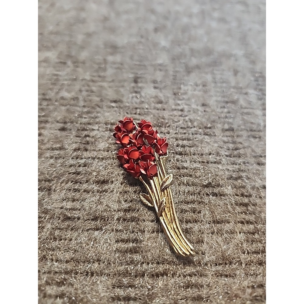 Vintage Rose Boutique Brooch Danbury Mint 97